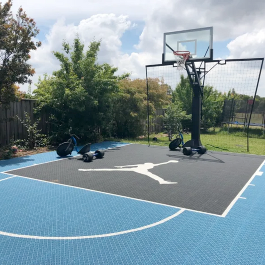 Backyard Basketball Court