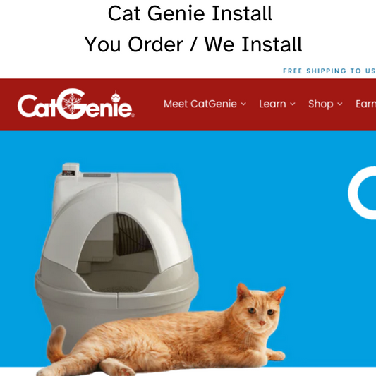 Cat Genie Install