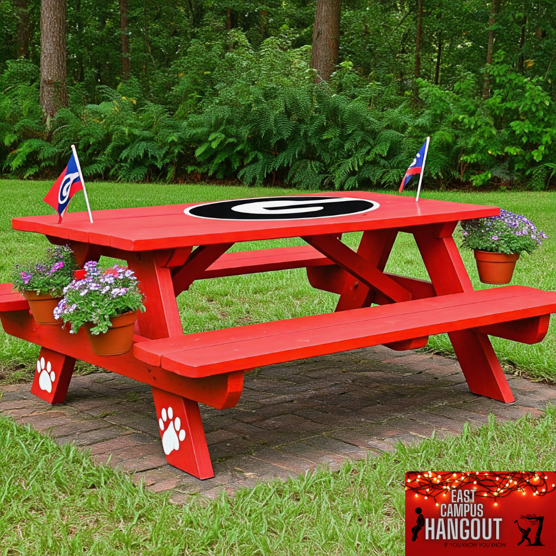 UGA PICNIC TABLE